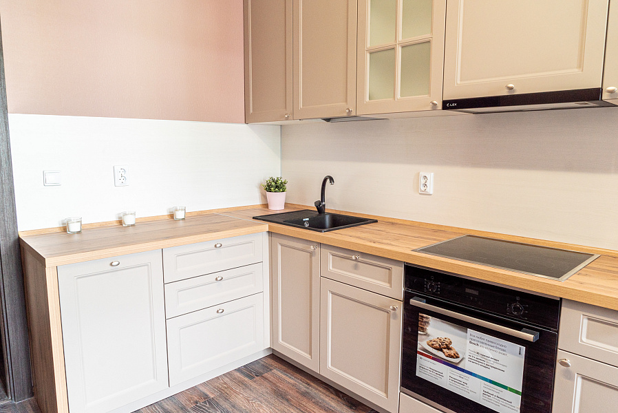 Кухня угловая — Мокко